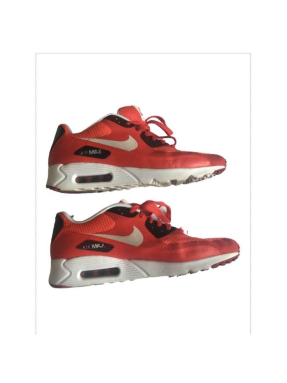 Nike Air Max 90 Ultra Essential Action Red Size 10.5 - Picture 3 of 4